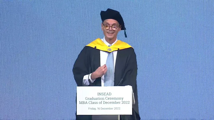 Roland Krueger MBA98J, CEO of Dyson - Keynote speaker - MBA22D Graduation Singapore