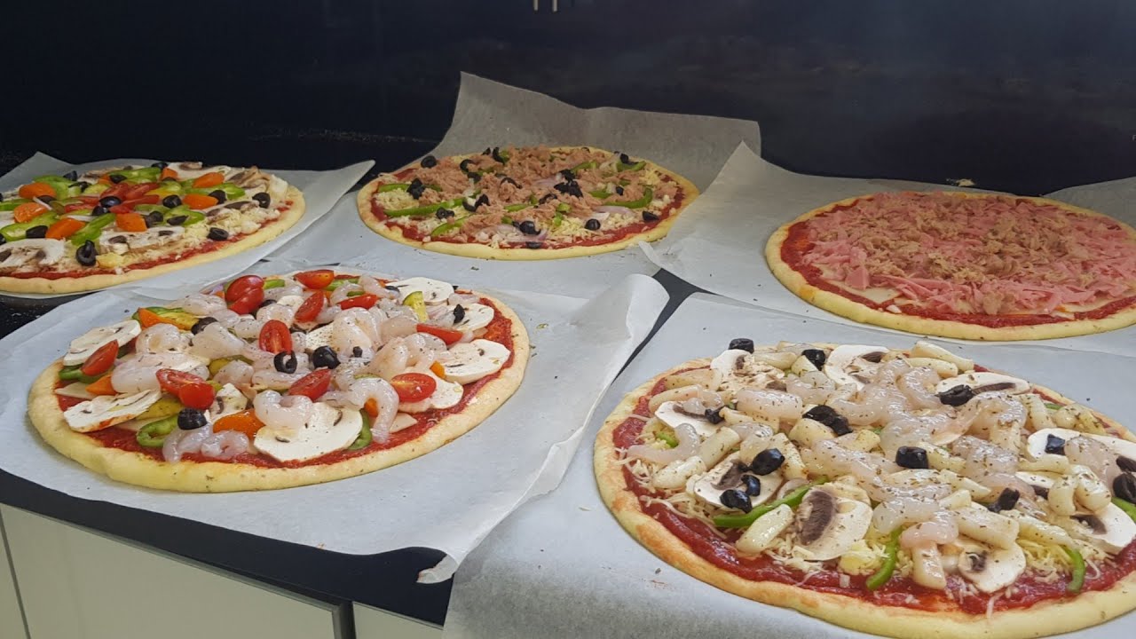 5أنواع من بيتزا بعجينة الاصلية مع جميع الاسرارها باش تكون مثل مطاعم