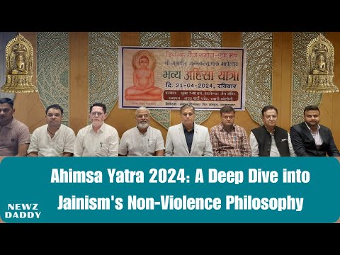 Digambar Jain Ahimsa Yatra on 21 April 2024 | દિગંબર જૈન સમાજ અહિંસા યાત્રા