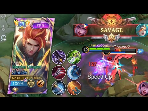 CLAUDE BEST BUILD FOR EPIC COMEBACK! 99% EPIC COMEBACK BECAUSE OF THIS BUILD!