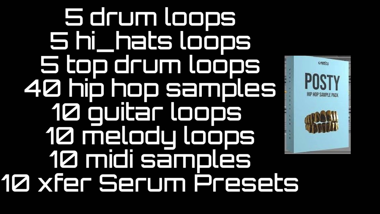Free cymatics hip hop sample pack for FL studio - YouTube