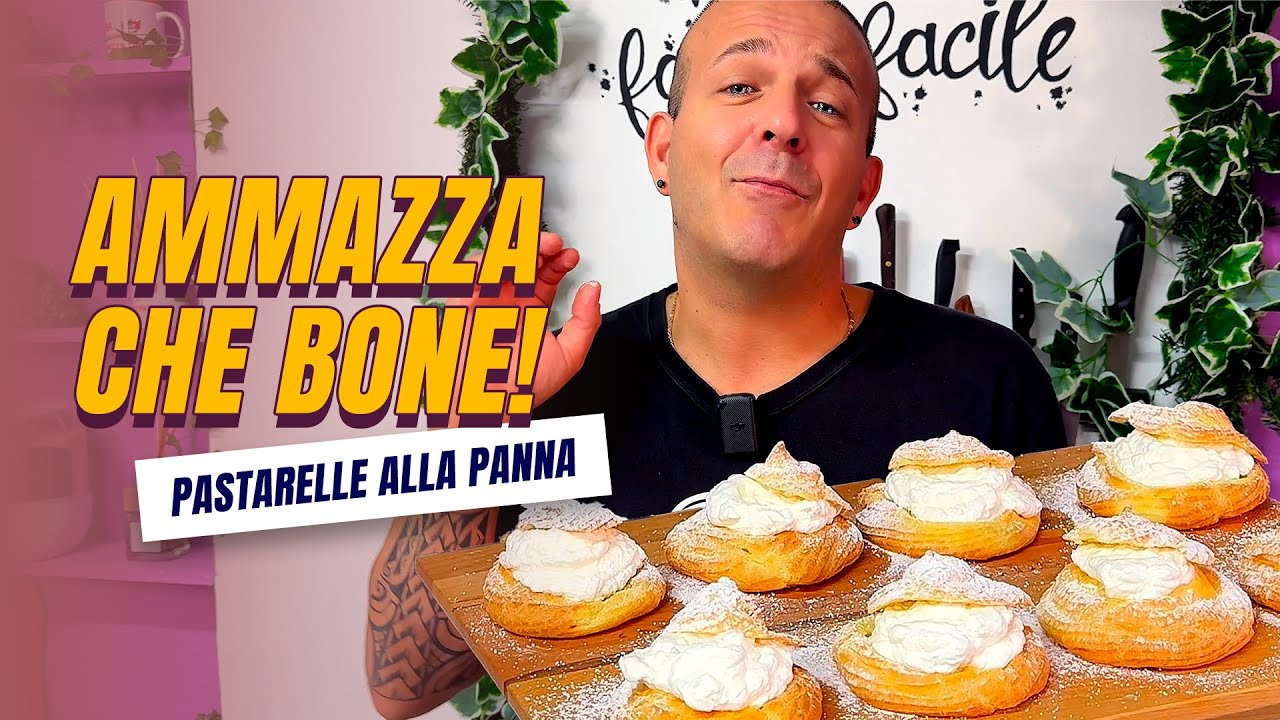 Le mie PASTARELLE della DOMENICA! Un trionfo di PANNA MONTATA