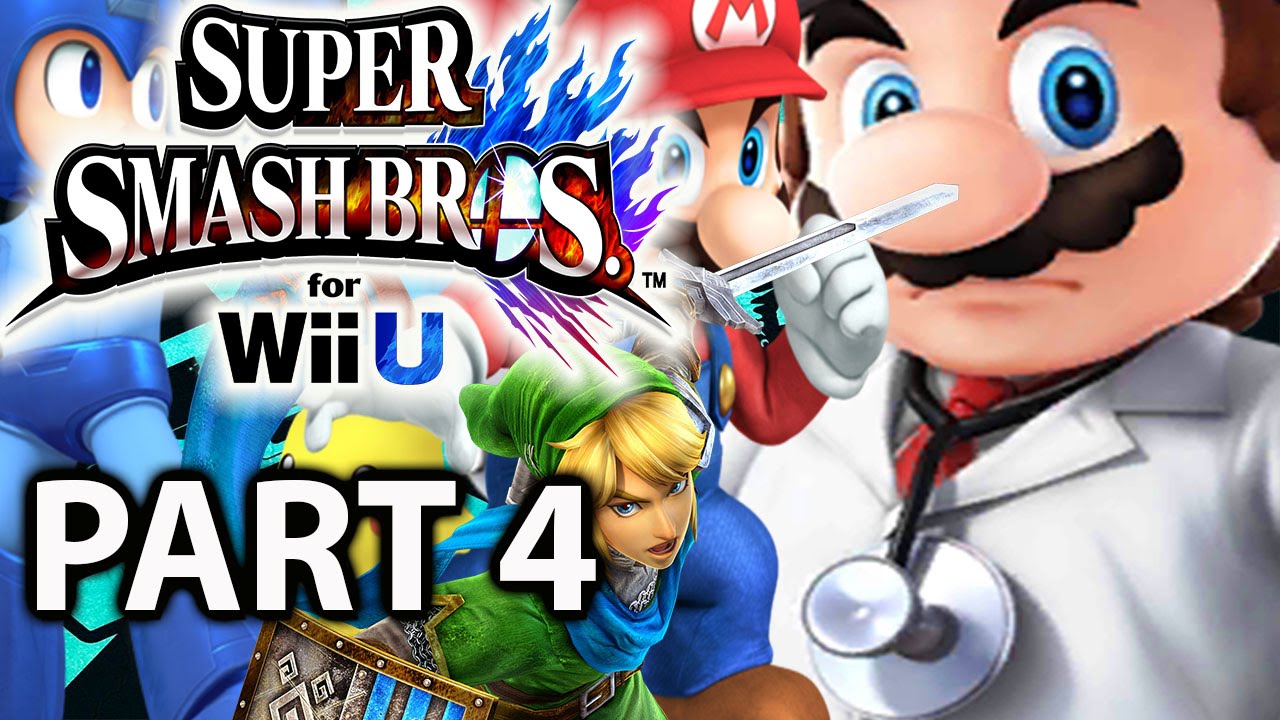 Super Smash Smash Bros Wii U Playthrough Part 4 - Co-op Classic Mode ...