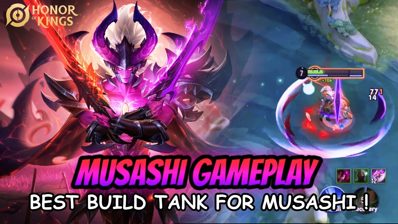 Can Musashi Carry as Tank? Let’s Try the Best Tank Build in Season 10! | Musashi Gameplay