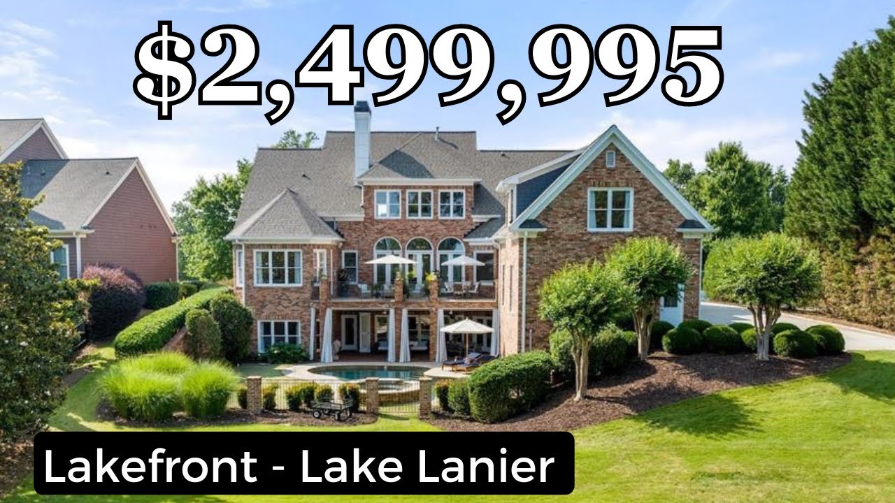 Atlanta Homes For Sale (Lake Lanier) I 3621 Lake Ridge Court