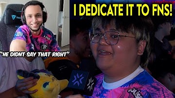 FNS Blushes After PRX D4v41 Dedicated His Win Against Wolves In Masters Toronto To Him