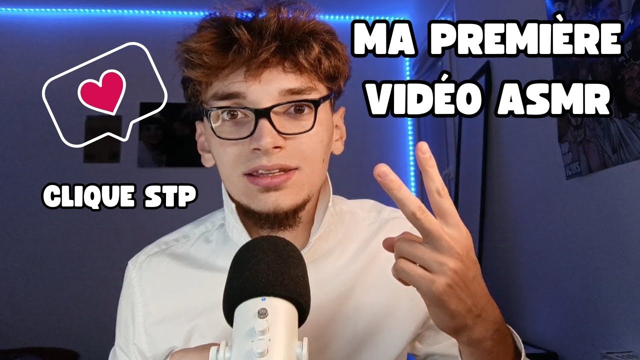 ASMR FRANÇAIS 🇨🇵 MA PREMIÈRE VIDÉO ASMR (clique stp) - YouTube