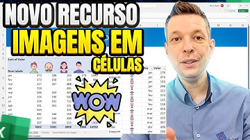 CÁLCULOS com IMAGENS nas Células do Excel - Inserir Imagens em Células