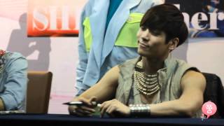 Fancam 120408 Shinee Coex Fansign