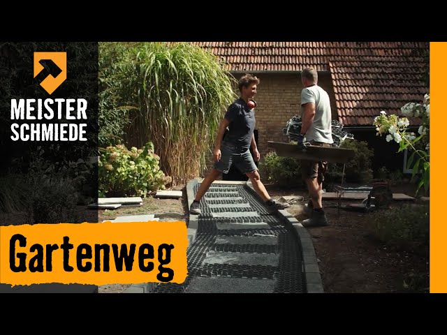 Kiesweg anlegen		