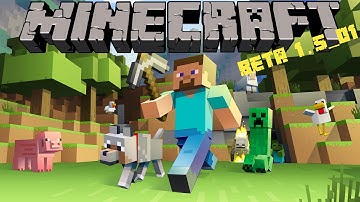 Minecraft Beta 1.5_01 Rain and Snow