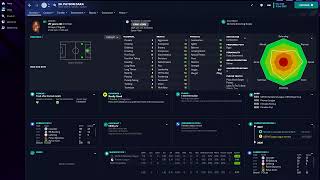 Patson Daka in FM23 Full Player profile