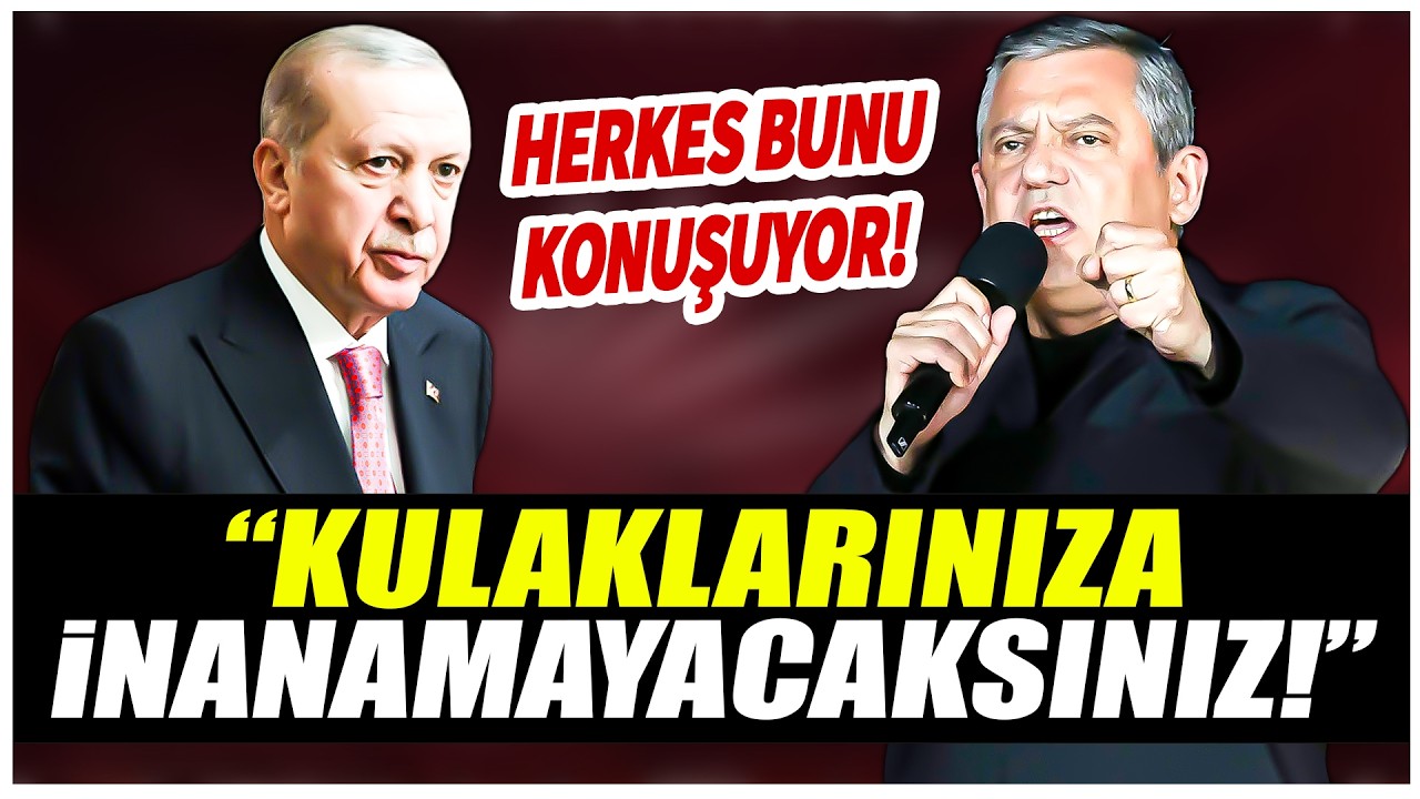 Özgür Özel'den gündemi sarsan açıklama! 