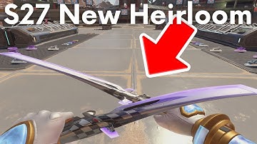 Universal Dual Blades Heirloom Showcase – All Animations & Colors | Apex Legends Season 27