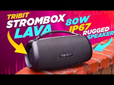 This Tiny Speaker Pumps Out MASSIVE 80W Bass - TRIBIT StormBox Lava
