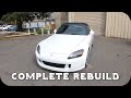 Rebuilding a Wrecked Honda S2000 in 10 Minutes