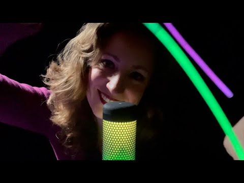 💡 ASMR * NEW MIC * Glowing Light Triggers & Focusing with personal attention sleep & relaxation