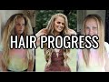 HAIR PROGRESS/TRANSFORMATION