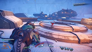 Mass Effect: Andromeda Architect Boss Biotic PoV