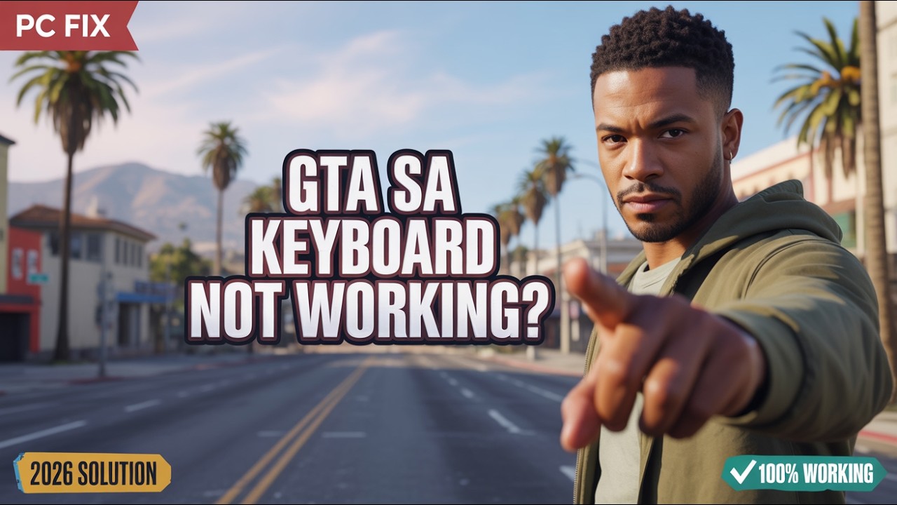 How To Fix Keyboard Not Working in GTA San Andreas Definitive Edition ...