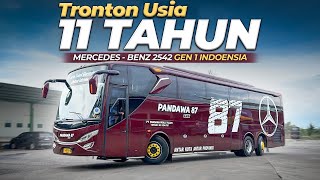 BEKASI - SOLO NAIK BUS LIMITED EDITION ‼️ Pandawa87 PSG Mercedes Benz 2542 Gen 1