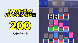 Sort Dash Color Match Level 200 screenshot 2