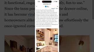 USA Today feature on Infinity Corner Cabinet #kitchenorganization