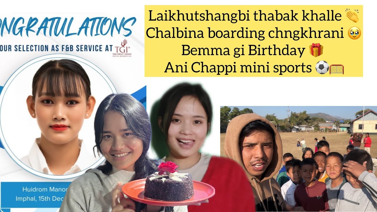 Ani Chappi mini sports ⚽️(Laikhutshangbi thabak khalle☺️)||Manipurifunny||