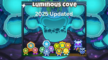 Luminous Cove [Alternate Bloon Rounds] Guide | No Monkey Knowledge | BTD 6 (2025 Updated) 4K