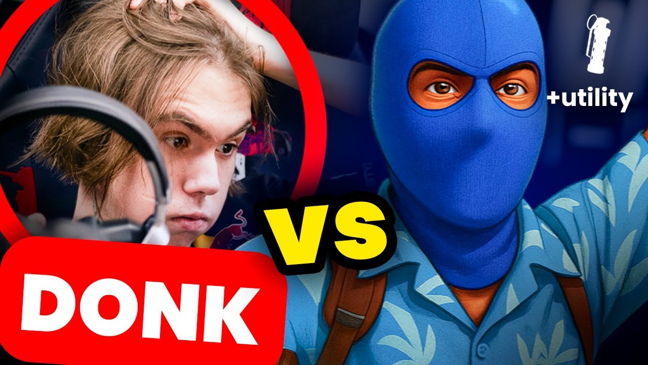 I beat DONK... and WAS MVP! (1.6 K/D vs donk)