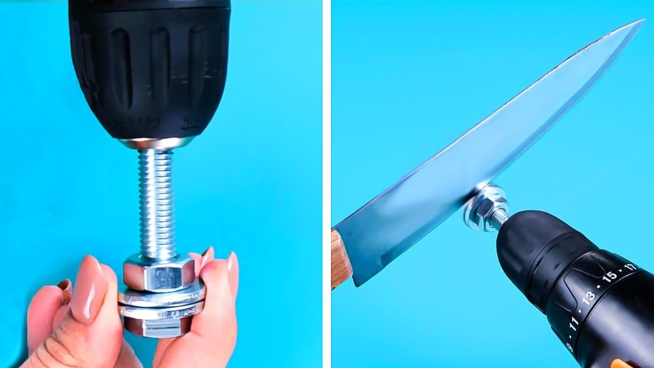 35 GENIUS DRILL HACKS you must to remember for the future