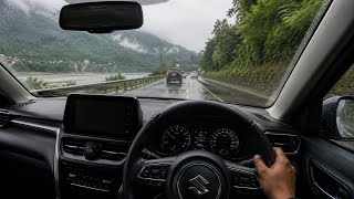 POV: Driving New Grand Vitara from Rishikesh to Dehradun 🌧️🚗 | ASMR No Talking 