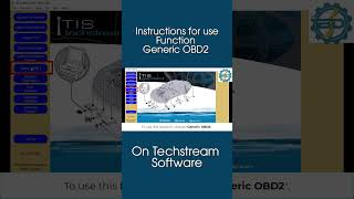 How to use Generic OBD II in Techstream | OBDService