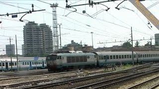 E.402 prototipo con IC a Bologna Centrale - E.402 prototype with IC in Bologna Centrale