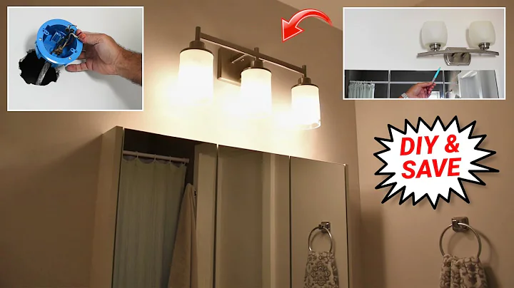 How To Move An Off-Center Wall Mounted Light Fixture And Repair The Drywall