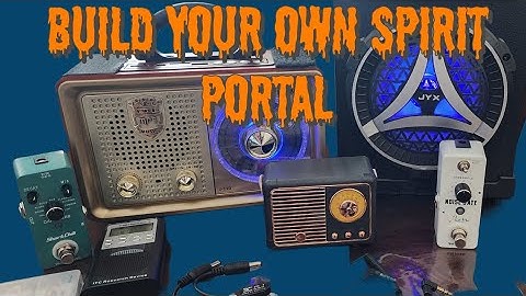 Make/Build your own Spirit box-portal |  #DIY #ghostbox #ghost #spiritboxradio #spiritbox