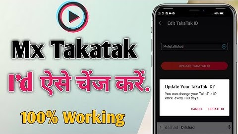 How to change mx takatak I