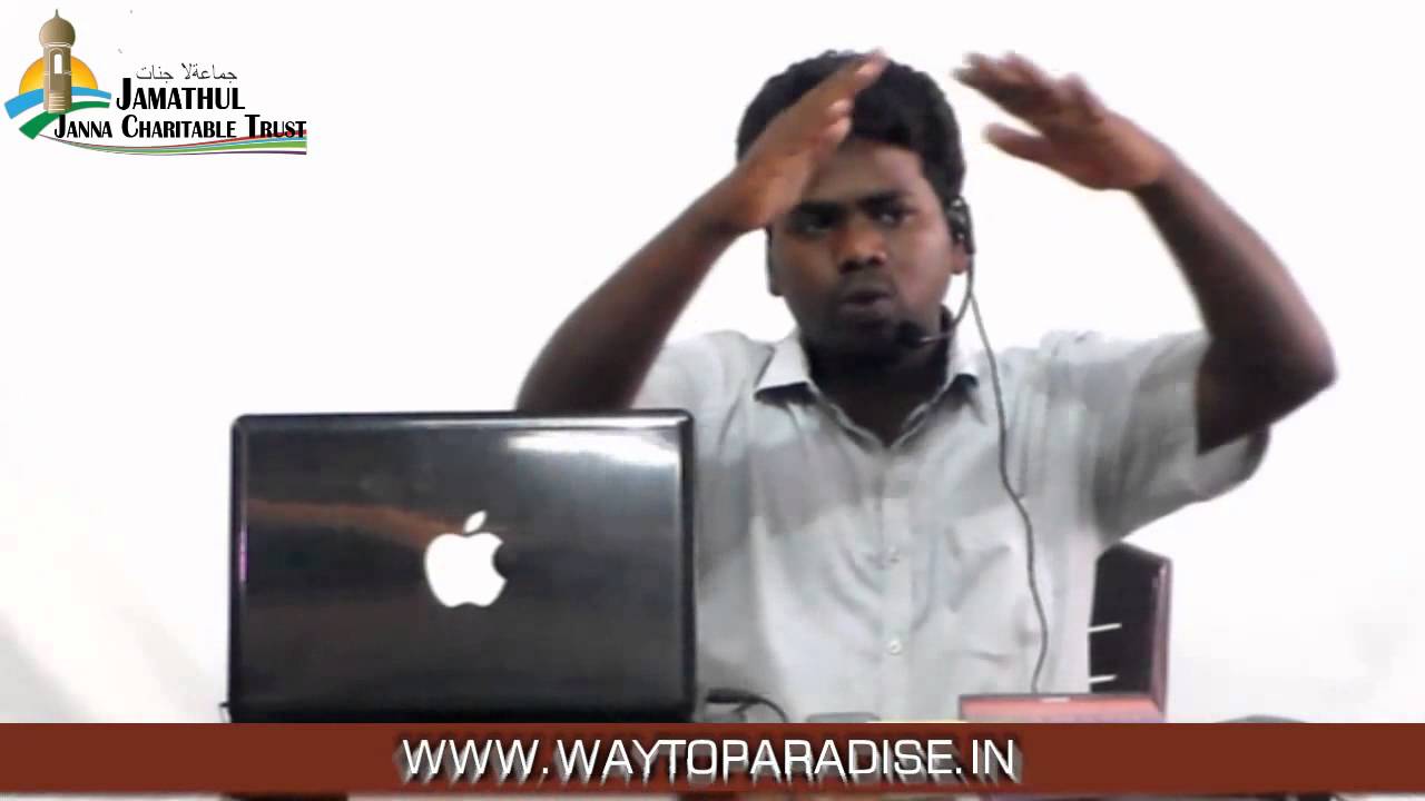 Tamil Islam Convert Abdur Rahman @ Murugan Way to Paradise Class