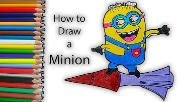 How to Draw a Minion / Draw Minion step by step