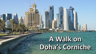 A Walk on Doha's Corniche
