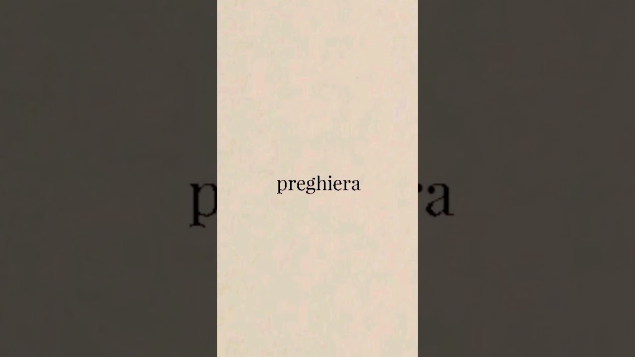 LA MIA GARANZIA NELLA VITA (Preghiera)
