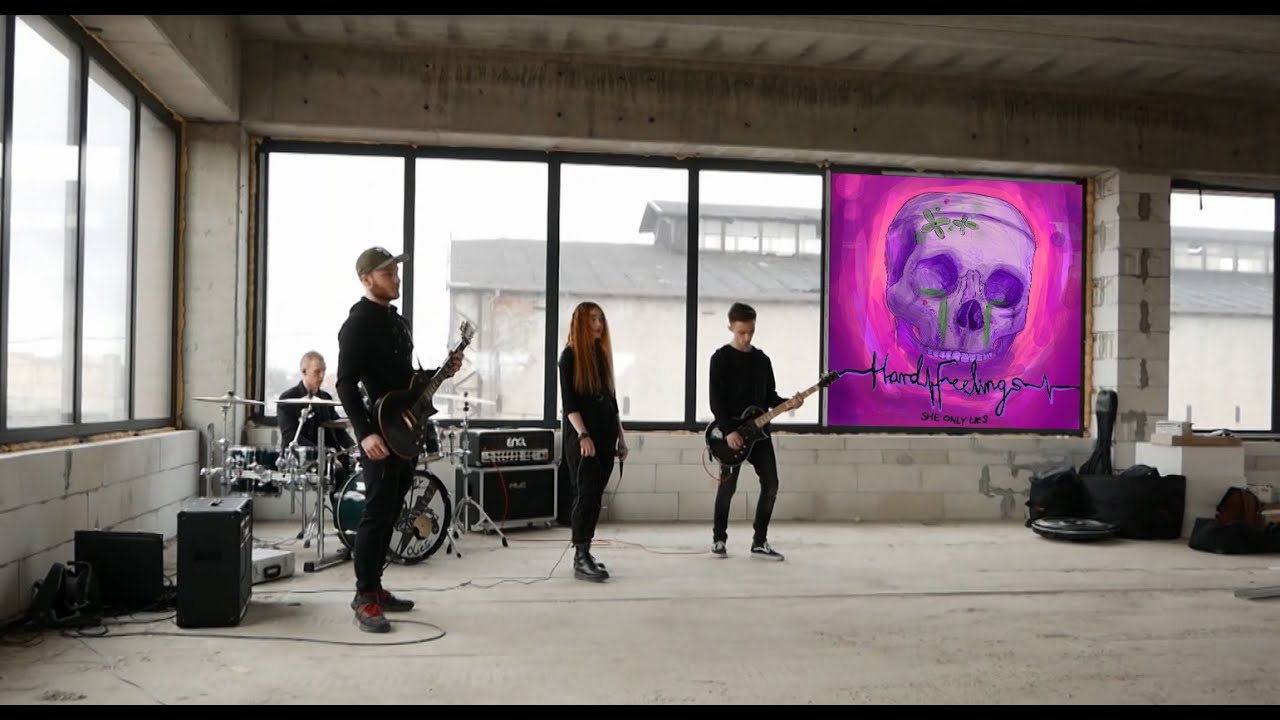 She Only Lies - Hard Feelings (Official Music Video)
