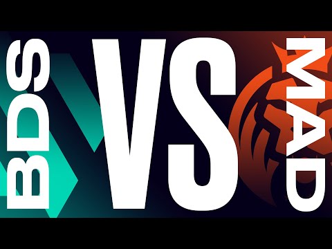 BDS vs. MAD Game 1 - Playoffs - Final | LEC Spring | Team BDS vs. MAD Lions (2023)