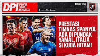 TIMNAS SPANYOL BERGANTUNG PADA LAMINE YAMAL, ITALIA SI KUDA HITAM - DPI - EPS 1253