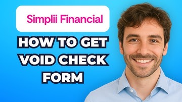 How to Get Voided Check or Direct Deposit Form on Simplii (2025)