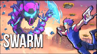 SWARM | Amazing High Flyin', Robot Killin' Arcade Action! screenshot 3