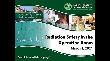 Radiation Safety in the Operating Room