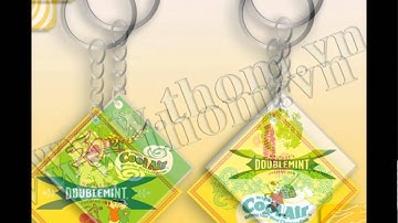 cơ sở sản xuất móc khóa mica,móc khóa đổ keo,móc khóa pvc