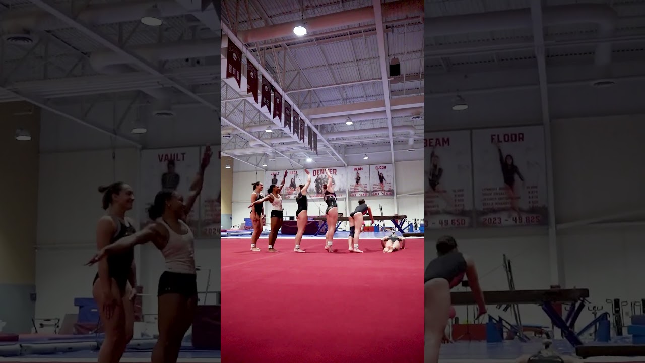 Denver Gymnastics Takes on Synchronized Swimming (on Land)