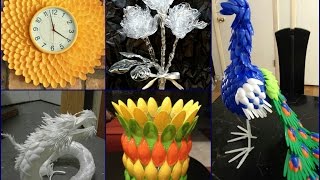 Plastic Spoon Craft Ideas - Recycled Home Decor